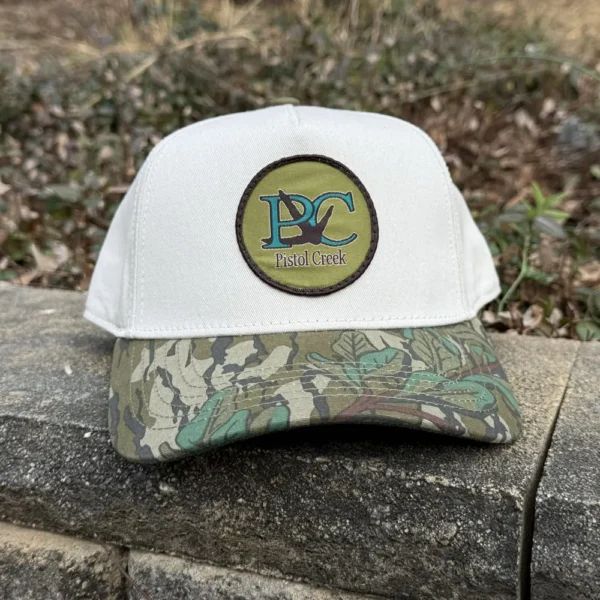 Cream/Greenleaf w/PC Patch Hat